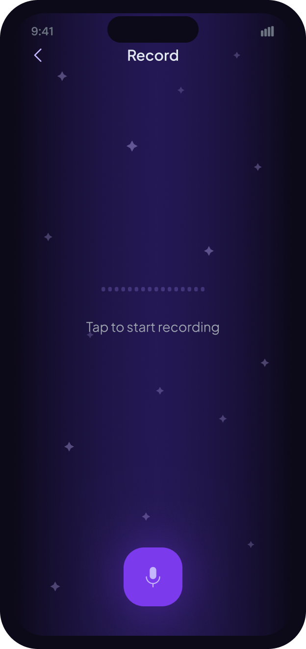 Recording Idle State