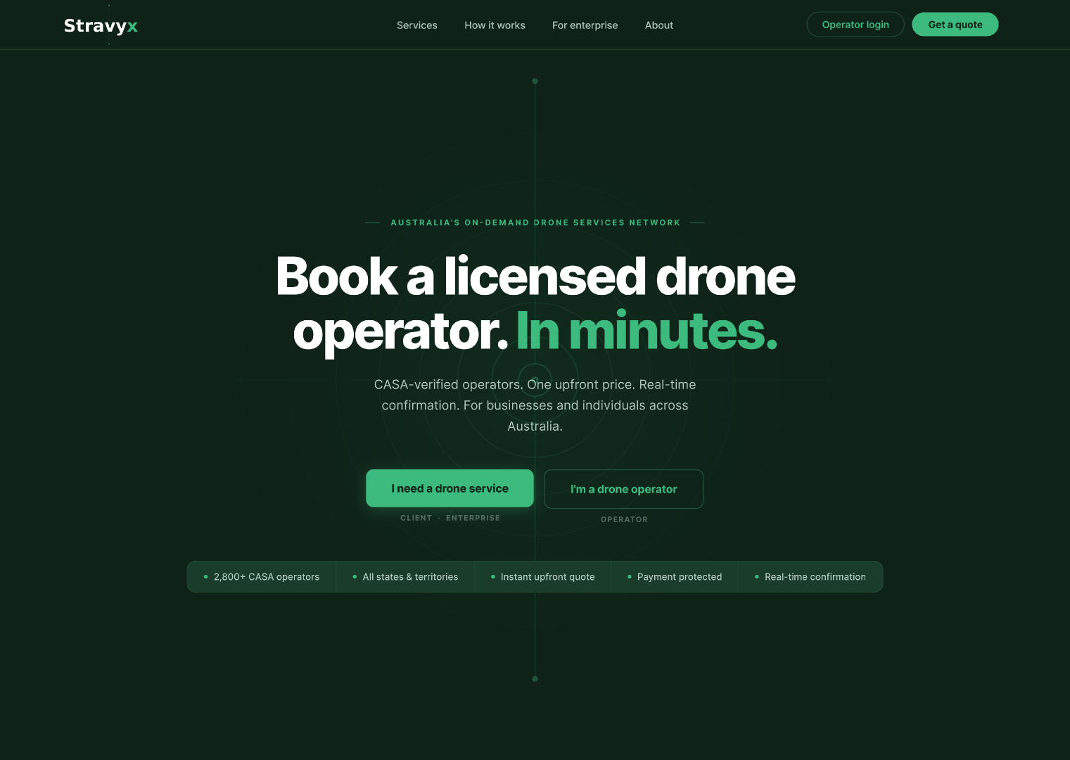 Stravyx homepage